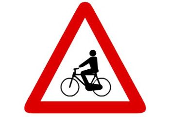 Se&ntilde;al P-22b Ciclistas