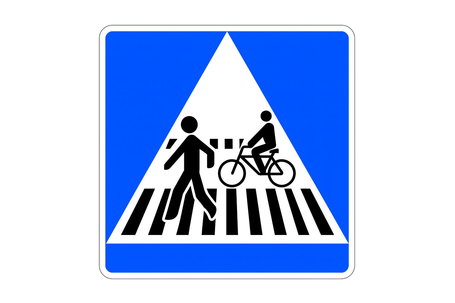 Se&ntilde;al S-46 Paso de peatones y ciclistas